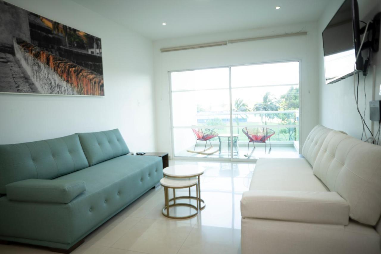 Appartamento Apartamento En Bocagrande - Edificio Minarete Cartagena Esterno foto